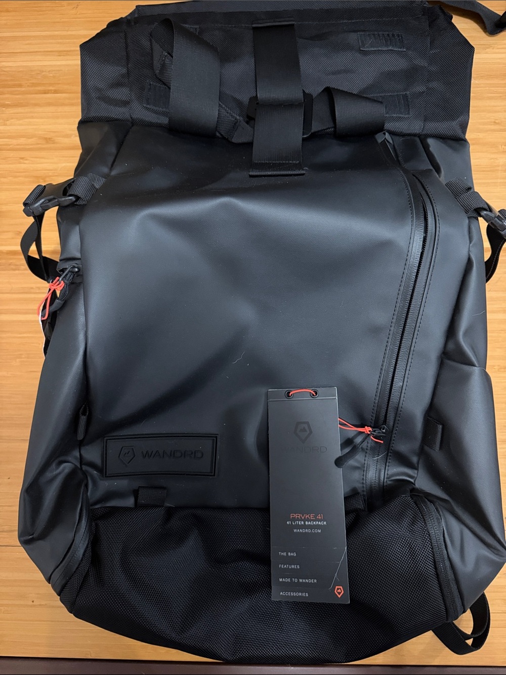 WANDRD PRVKE 41 Men’s Backpack - Black